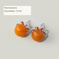 Red Aventurine · Round Bead · 10 mm English image