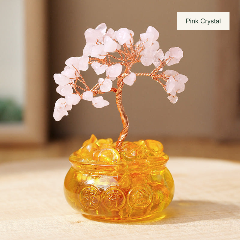 Wishing tree actual style 19 — original photograph with equivalent English labels; physical packaging and charms retained