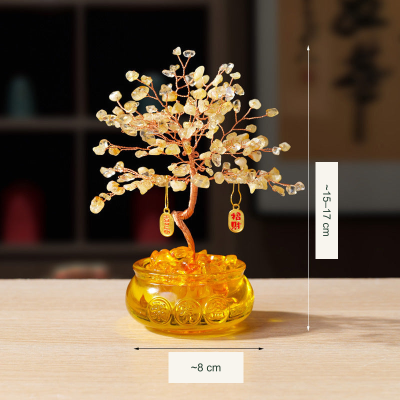Wishing tree actual style 31 — original photograph with equivalent English labels; physical packaging and charms retained