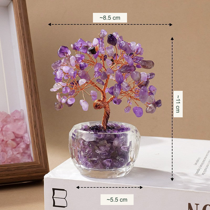 Wishing tree actual style 35 — original photograph with equivalent English labels; physical packaging and charms retained