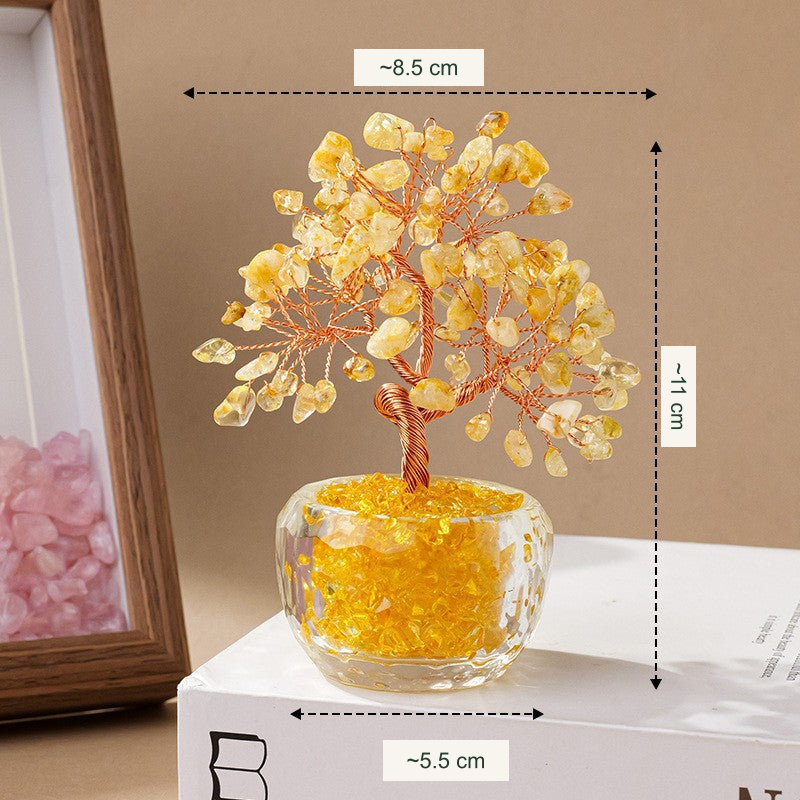 Wishing tree actual style 37 — original photograph with equivalent English labels; physical packaging and charms retained
