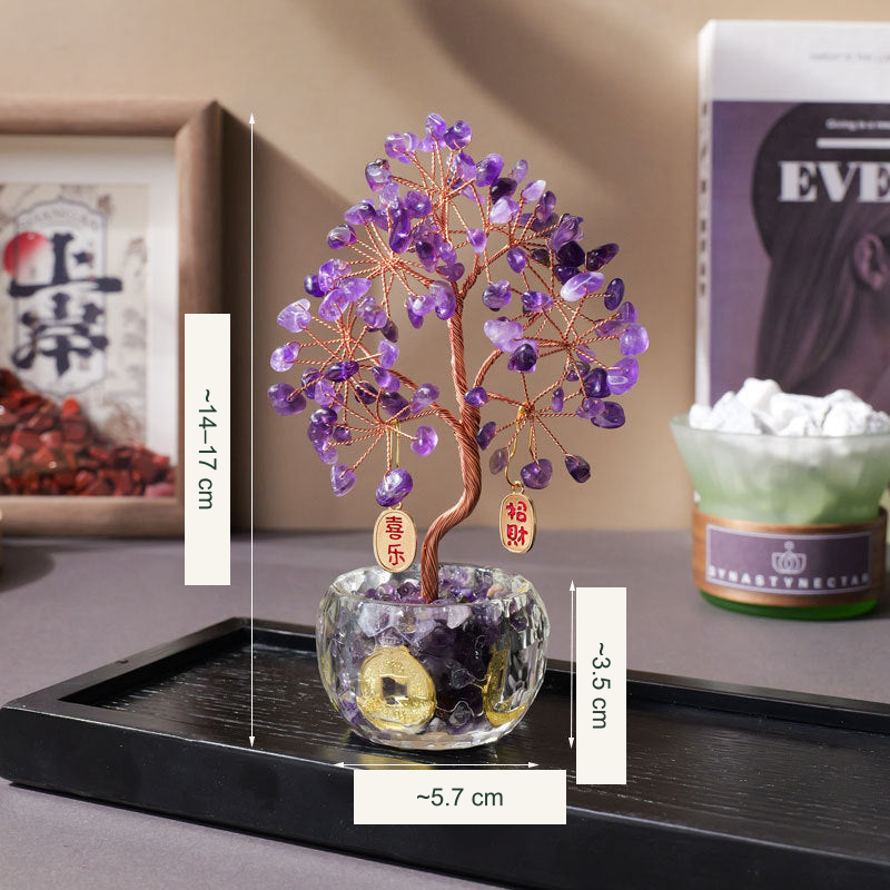 Wishing tree actual style 47 — original photograph with equivalent English labels; physical packaging and charms retained