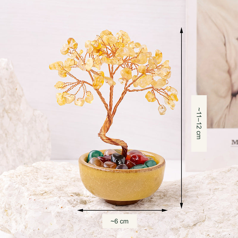 Wishing tree actual style 58 — original photograph with equivalent English labels; physical packaging and charms retained